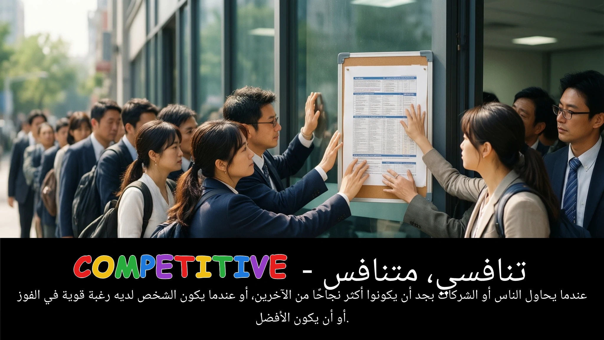 Arabic Illustration for competitive
